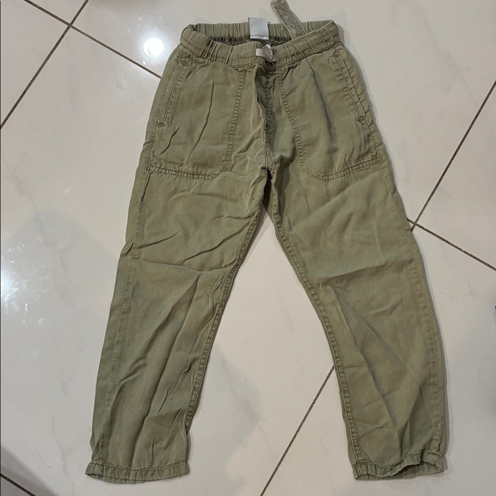 Zara Kids Casual Olive Green Pants